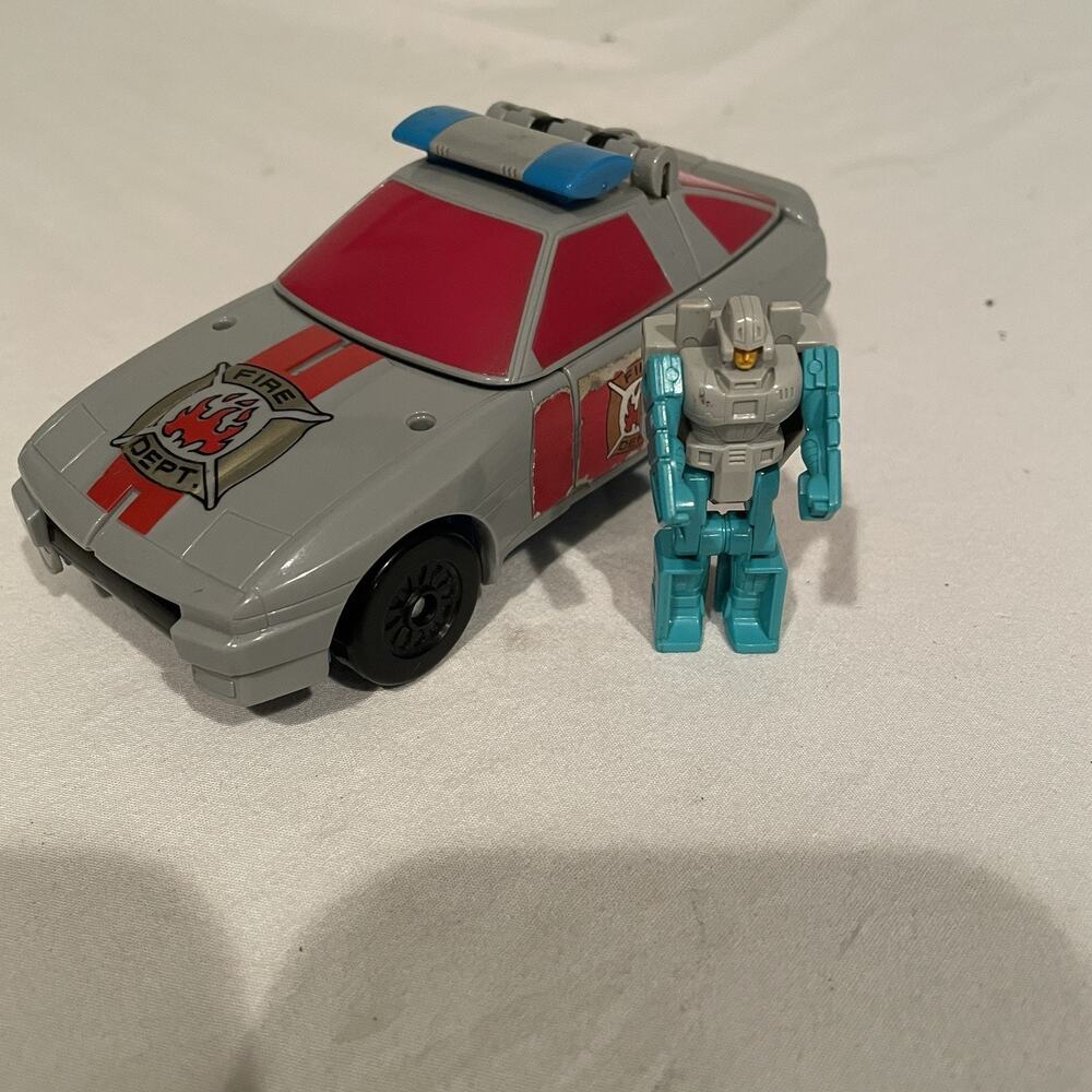 Siren VTG Transformers G1 Headmasters Figure 1988 Hasbro With Small Transformer
